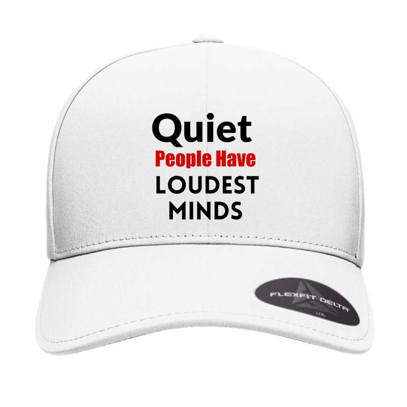 Quiet People Have The Loudest Minds Seamless Cap by cm-arts | Artistshot