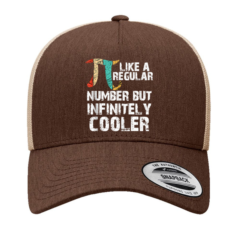 Pi Like A Regular Number But Infinitely Cooler Math Pi Day Tank Top Yupoong Trucker Cap by cm-arts | Artistshot