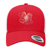 Octopus Cool Vintage Marine Biologist Ocean Sea Life 3 Yupoong Trucker Cap | Artistshot