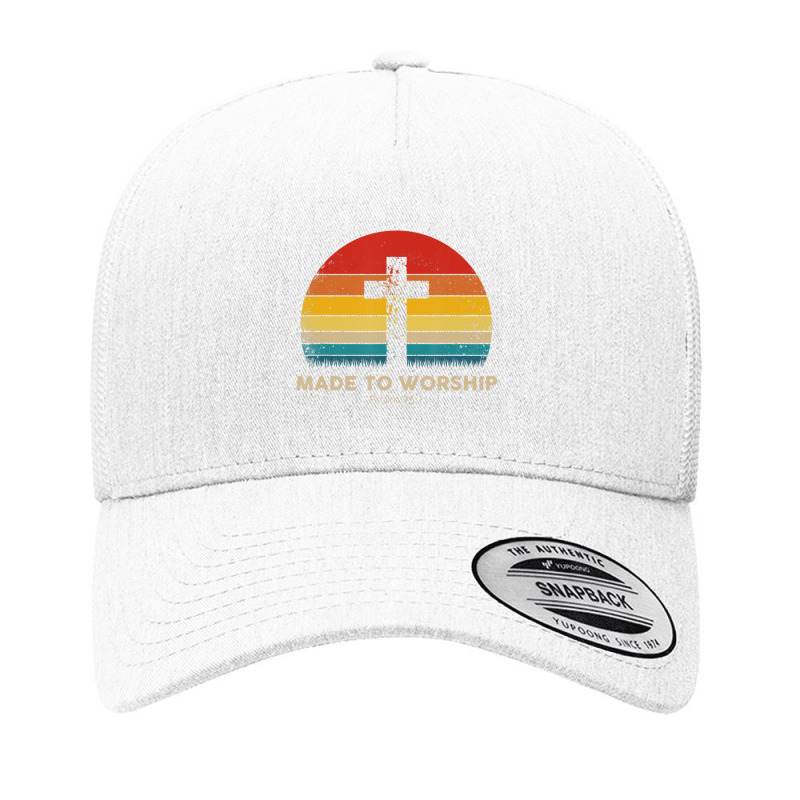 Christian Inspiration Made To Worship Psalm 951 Yupoong Trucker Cap by cm-arts | Artistshot