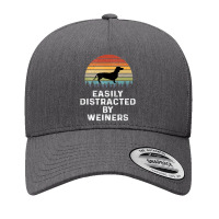 Easily Distracted By Weiners Weiner Dog Owner Weenie Yupoong Trucker Cap | Artistshot