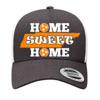 Home Sweet Home Tennessee  Orange State Flag White Tee Yupoong Trucker Cap | Artistshot