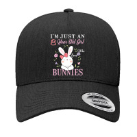 I'm Just An 8 Year Old Girl Who Loves Bunnies Birthday Gift Yupoong Trucker Cap | Artistshot