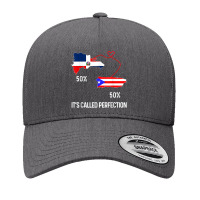 Half Puerto Rican Half Dominican Flag Map Combined Pr Rd T Shirt Yupoong Trucker Cap | Artistshot