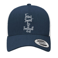 Jesus Sweet Tea And Football Yall Cute Christian Yupoong Trucker Cap | Artistshot