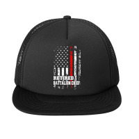 Retired Battalion Chief Shirt Firefighter Retirement Gift T Shirt Foam Snapback Hat | Artistshot