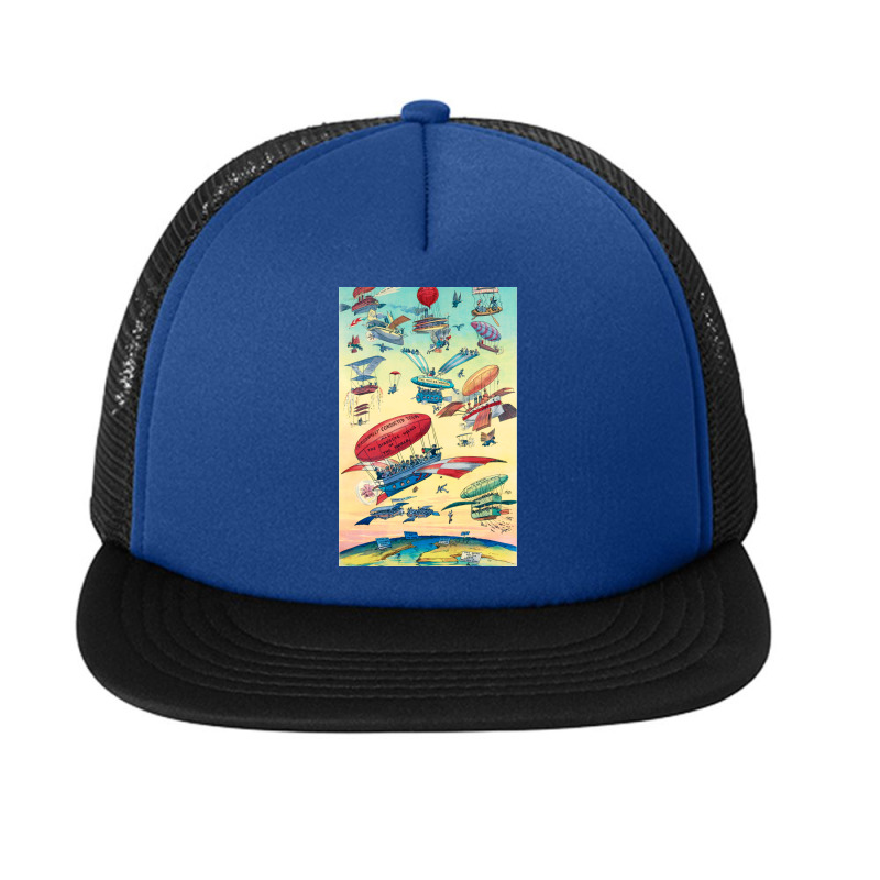 Openings-of-the-panama-canals- Foam Snapback hat by PaulDupuy | Artistshot