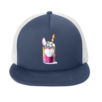 Colorful Dragon Fruit Dessert Foam Snapback Hat | Artistshot