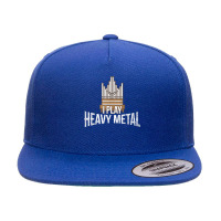 I Play Heavy Metal   Church Organist Pipe Organ Player T Shirt 5 Panel Snapback Cap | Artistshot