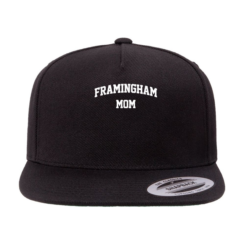 Framingham Mom Athletic Arch College University Alumni T Shirt 5 panel snapback cap by cm-arts | Artistshot