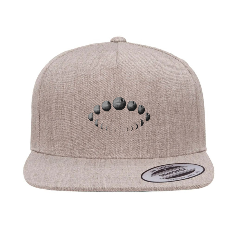 Thats No Moon Phase, Moon Phase, Devoid  Of Moon Phase, Moon Circulati 5 panel snapback cap by SHTULIPS | Artistshot