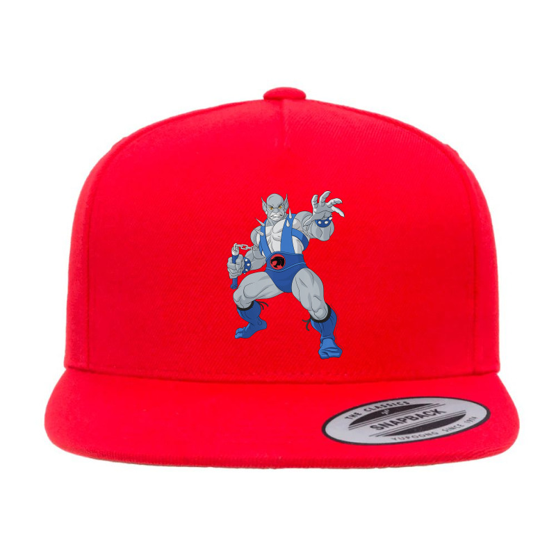 Thundercats Panthro Portrait 5 panel snapback cap by Koyanho62 | Artistshot