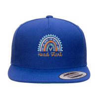 Head Start Rainbow Headstart Teacher First Day Of School T Shirt 5 Panel Snapback Cap | Artistshot