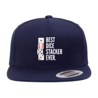 Funny Dice Stacking T Shirt  Best Dice Stacker Ever Tee 5 Panel Snapback Cap | Artistshot