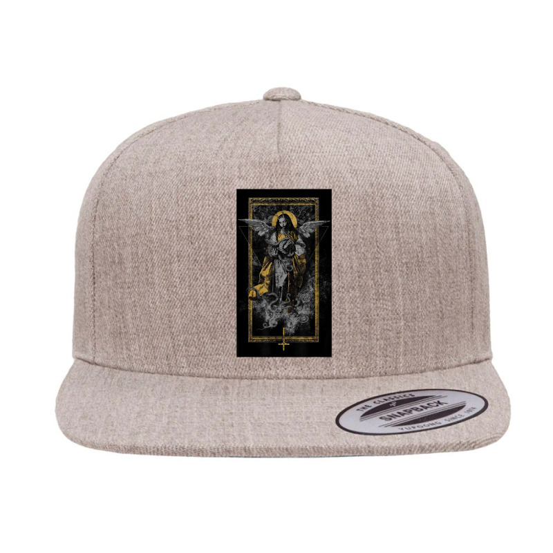 Occult Gothic Dark Satanic Unholy Witchcraft Grunge Emo Goth T Shirt 5 panel snapback cap by cm-arts | Artistshot