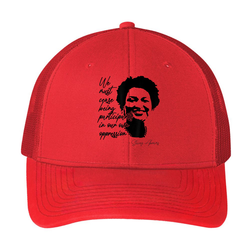 Stacey Abrams Portrait Progressive Georgia Vote Quote Pa Trucker Cap by Min01 | Artistshot