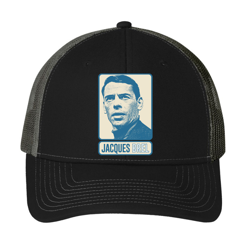 Jacques Brel ? Vintage Look Fan Design-xrkt2 Pa Trucker Cap by Quick Scully | Artistshot