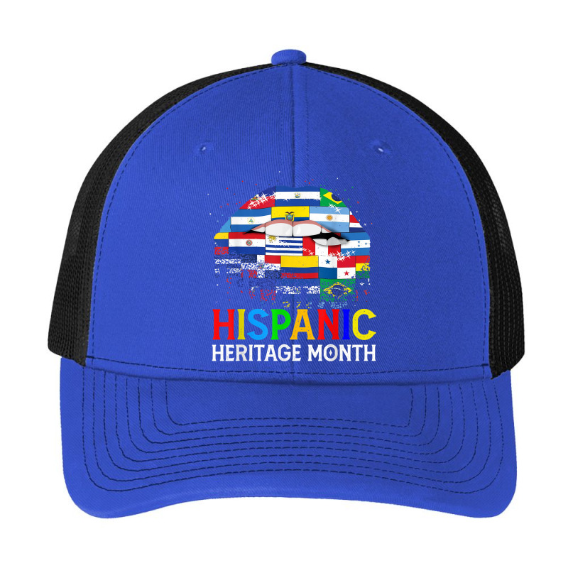 Sexy Lips National Month Of Hispanic Latin America Heritage Pa Trucker Cap by Fashzilla | Artistshot