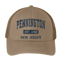 Pennington New Jersey Nj Vintage Athletic Sports Design Pa Trucker Cap | Artistshot