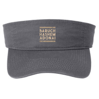 Baruch Hashem Adonai   Hebrew Messianic Christian Gift T Shirt Fashion Visor | Artistshot