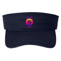 Halawa, Hawaii  Cool Retro Sunset Of Halawa, Hi T Shirt Fashion Visor | Artistshot