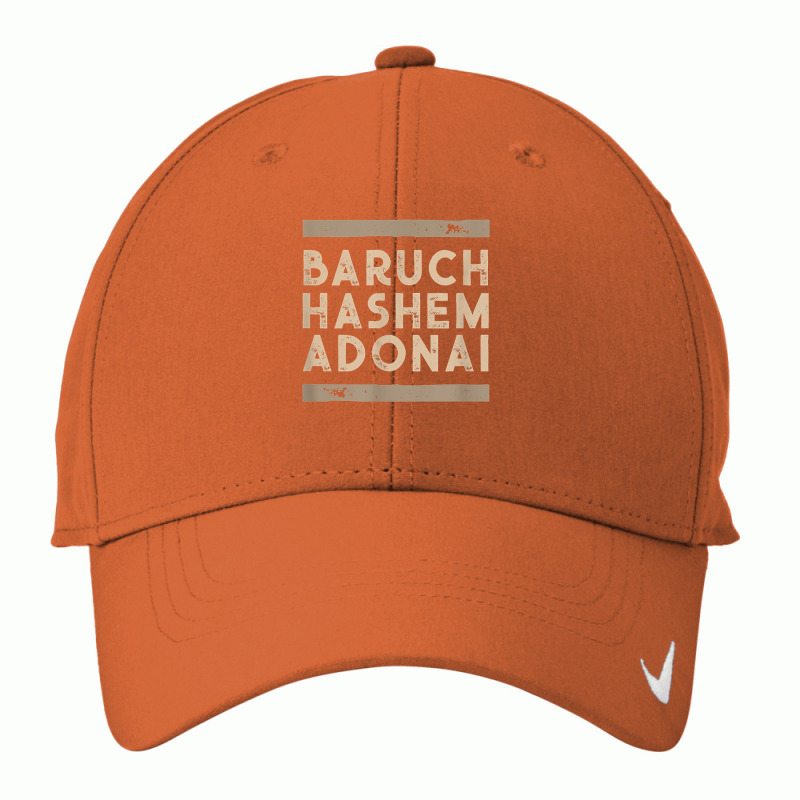 Baruch Hashem Adonai   Hebrew Messianic Christian Gift T Shirt Nike Dri-fit Cap | Artistshot