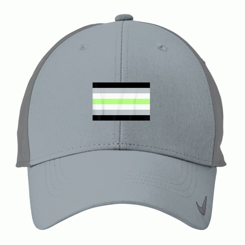 Agender Pride Flag National Pride Gift Nike Dri-FIT Cap by RayDesign | Artistshot