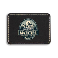 Road Trip Company Rectangle  Leatherette Patch | Artistshot