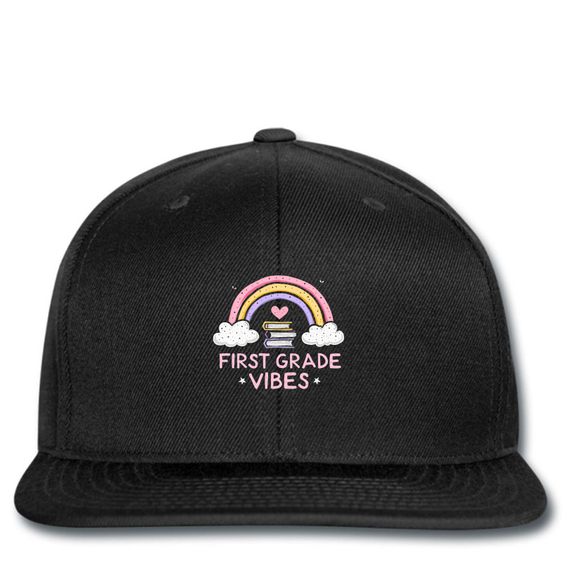 First Grade Vibes Printed Hat | Artistshot