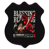 Blessing God Shield Patch | Artistshot