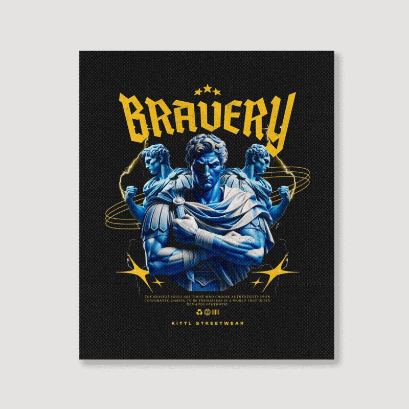 Bravery Portrait Canvas Print | Artistshot