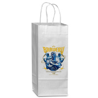 Bravery Wine Paper Bag - 5 1/2 X 3 1/4 X 13 | Artistshot