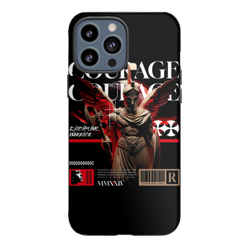 Courage And Discipline Warrior Iphone 13 Pro Max Case | Artistshot