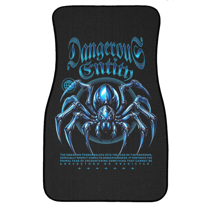 Dangerous Entity Front Car Mat | Artistshot