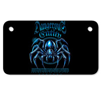 Dangerous Entity Motorcycle License Plate | Artistshot