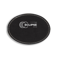 Eclipse Oval Leatherette Patch | Artistshot