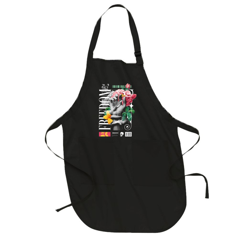 Freedom Hand Snake Full-length Apron | Artistshot