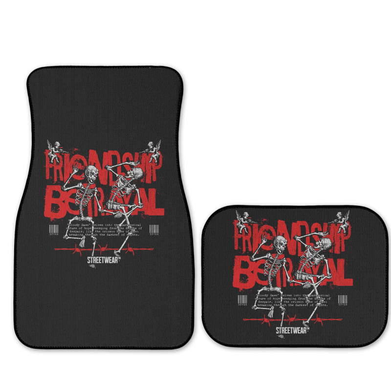 Friendship Betrayal Full Set Car Mats | Artistshot