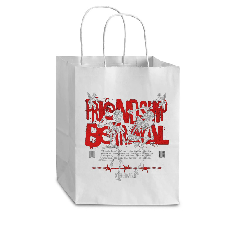 Friendship Betrayal Cub Paper Bag - 8 X 4 1/2 X 10 1/4 | Artistshot