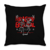 Friendship Betrayal Throw Pillow | Artistshot