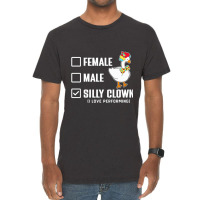 Funny Clown Perform Love Vintage T-shirt | Artistshot