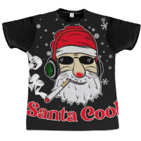 Santa Cool Graphic T-shirt | Artistshot