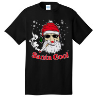 Santa Cool Basic T-shirt | Artistshot