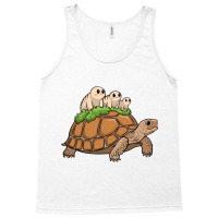 Tortoise Carrying Tardigrade Family On Flexfit Fit Tank Top | Artistshot