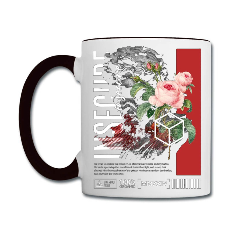 Insecure Floral Statue Coffee Mug | Artistshot