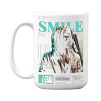 Let's Smile 15 Oz Coffee Mug | Artistshot