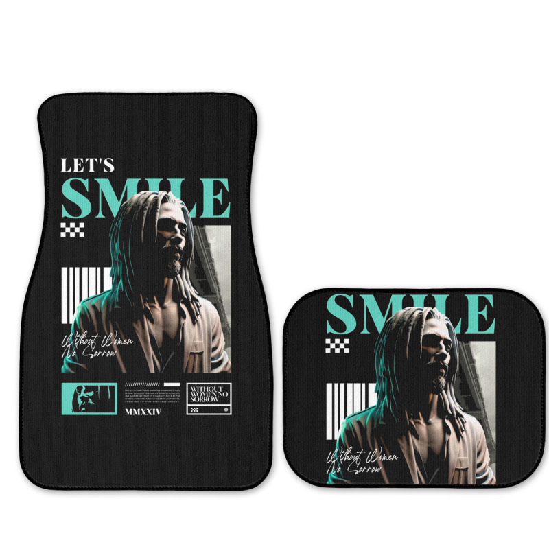 Let's Smile Full Set Car Mats | Artistshot