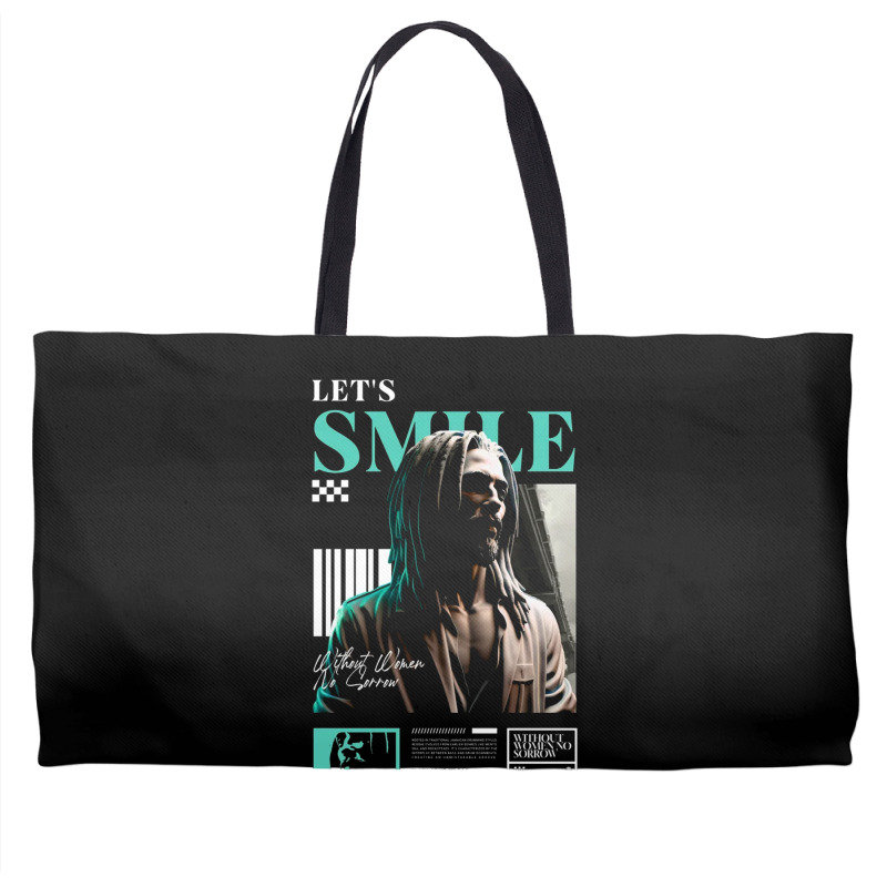 Let's Smile Weekender Totes | Artistshot