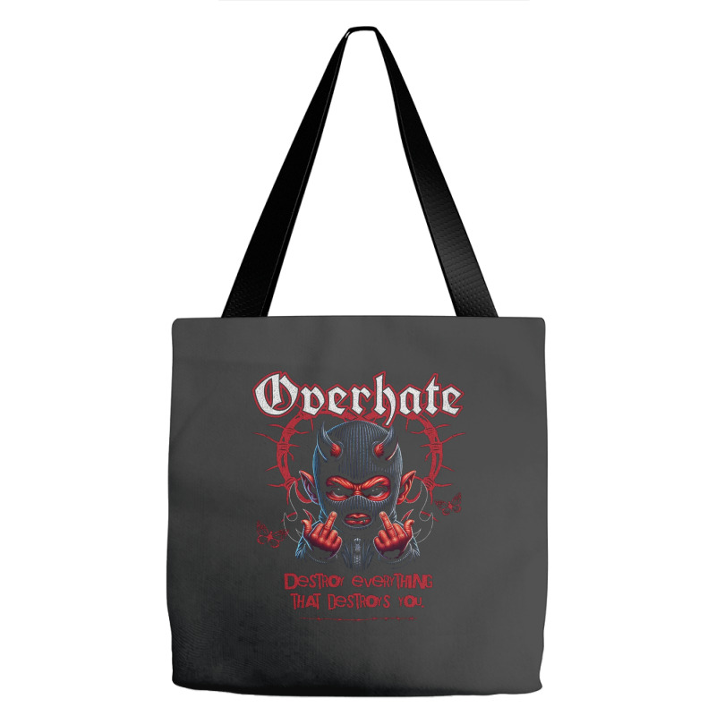 Overhate Tote Bags | Artistshot