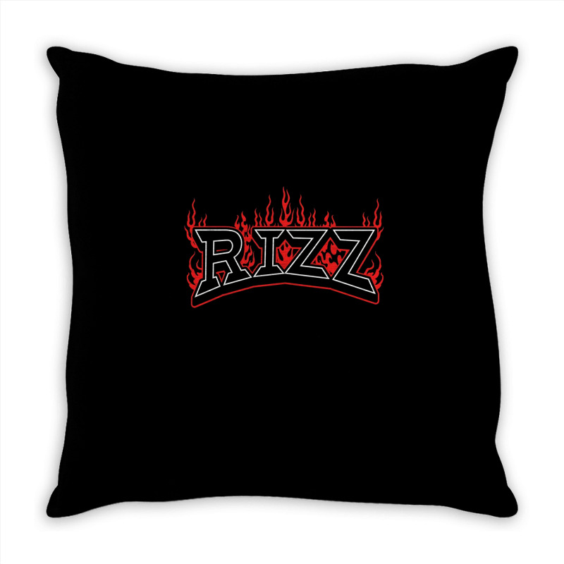 Rizz Throw Pillow | Artistshot